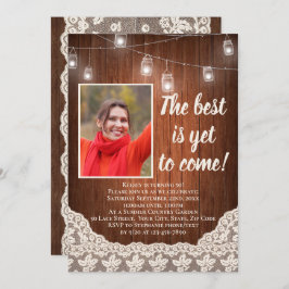 Convite O melhor ainda é o próximo aniversário do campo de