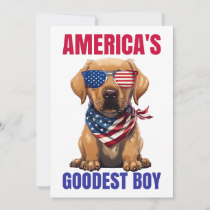 Convite O Melhor Labrador da América