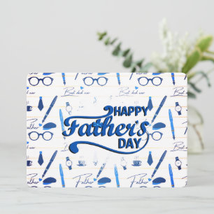 Convite O melhor Pai de sempre, Dia de os pais feliz