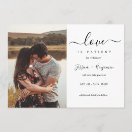 Convite O Mínimo Amor Fotográfico É Adiamento De Casamento