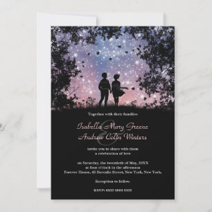 Convite O Mundo É Nosso - Versão Boreal - Casamento