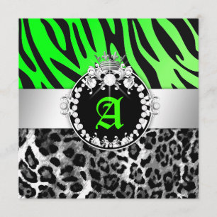 Convite o n dos diamantes 311-Zebra-LeoTique beija o doce