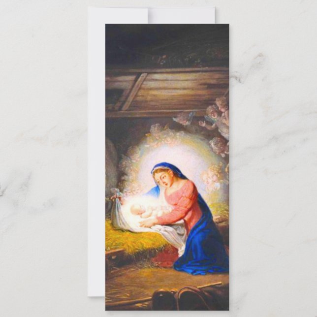 Convite O Nascimento de Cristo (Frente)