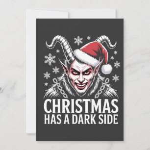 Convite O Natal tem um lado negro