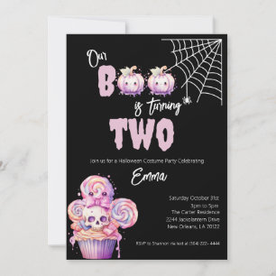 Convite O nosso Boo está a transformar o segundo aniversár