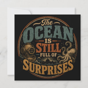Convite O oceano ainda está cheio de surpresas