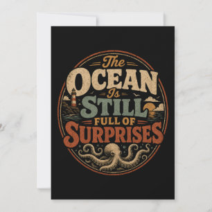 Convite O oceano ainda está cheio de surpresas