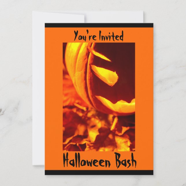 Convite O Olho Brilhante - (Frente)