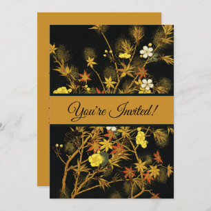 Convite O outono japonês deixa arte clássica antiga e rica