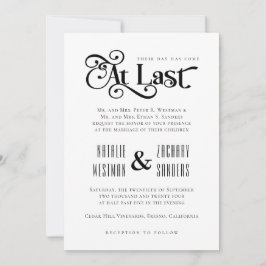 Convite O Pai Alojou O Dia Que Chegou No Último Casamento