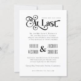 Convite O Pai Alojou O Dia Que Chegou No Último Casamento