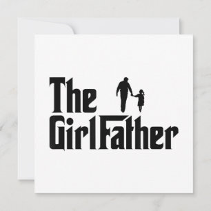 Convite O Pai da Menina Pai de Meninas Pai Engraçado Filha