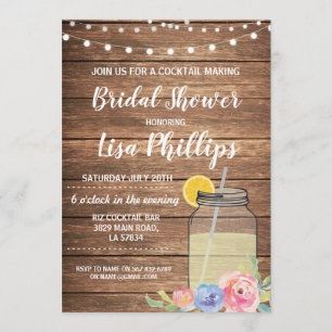 Convite O partido de chá de panela convida o fazer do