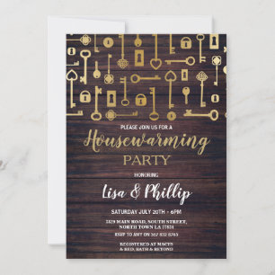 Convite O Partido do Aquecimento Familiar Bloqueia Chave D