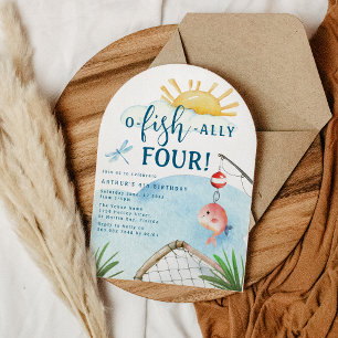 Convite O Peixe Ally Quatro!   Festa de 4º Aniversário