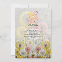 O pequeno dandelian está no chá de fraldas nº 6