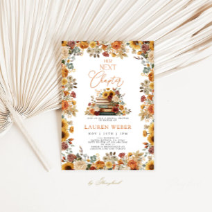 Convite O Próximo Capítulo Do Chá de panela De Queda