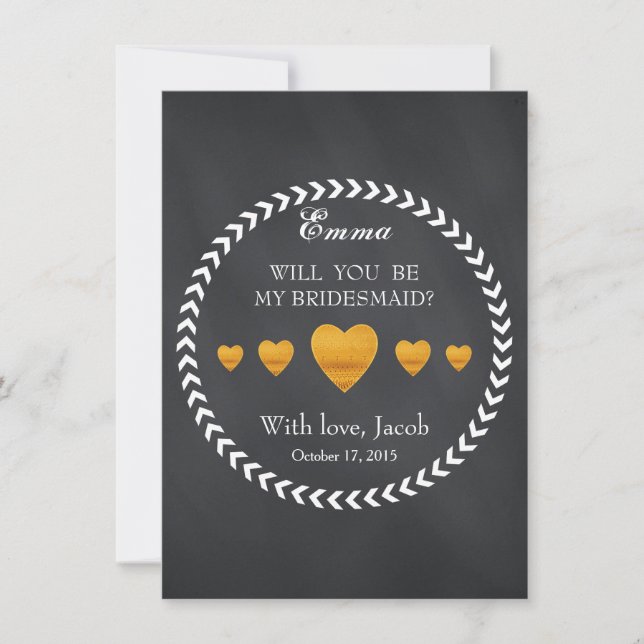 Convite O Quadro Preto Será Minha Porta-Pontas (Frente)