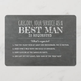 Convite O Que É Esperado - Melhor Proposta Engraçada