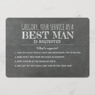 Convite O Que É Esperado - Melhor Proposta Engraçada