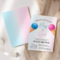 O que é o Sorvete de Revelação de Scoop