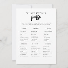 Convite O que há na sua carteira de Chás de panela