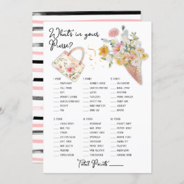 Convite O que há no jogo de noivado da bolsa