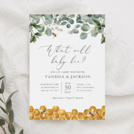 Convite O Que Irá O Bebê Ser Gênero Revelar Festa