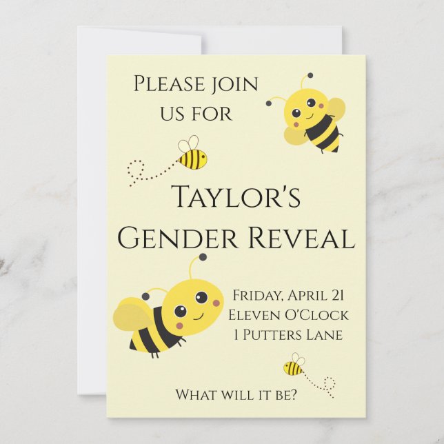 Convite O Que Será? (Frente)