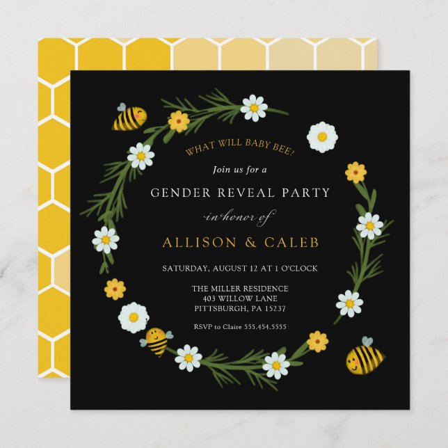 Convite O que será a Revolução do Gênero das Abelhas? (Frente/Verso)