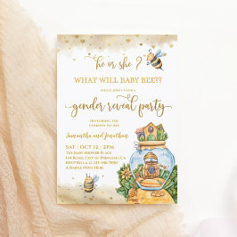 Convite O Que Será O Bebê Ilustração O Gênero Festa De Rev