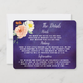 Convite O Romance Na Coleção De Casamentos De Bloom