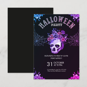 Convite O Sem Nome: Um para o Halloween Desconhecido