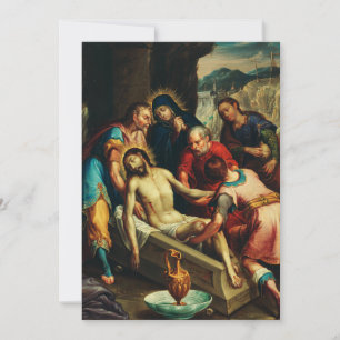 Convite O Sepultamento de Cristo Juan Rodríguez Juarez