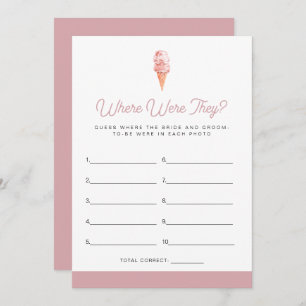 Convite O Sorvete CLARA Reto Escopou-Se Onde Estavam