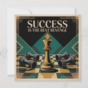 Convite O Sucesso é a Melhor Vingança