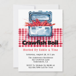 Convite O Último Golpe de Crawfish: Uma Tradição Meridiona