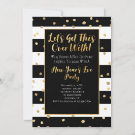 Convite O vamos acaba com o Ano Novo 2020 2021