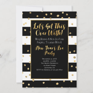 Convite O vamos acaba com o Ano Novo 2020 2021