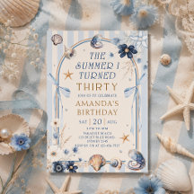 O Verão em que Fiz Trinta Aniversário de 30 anos à