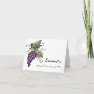 Convite O vinhedo   do vinho da aguarela seja minha dama