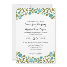 O Wildflower floresce | que Wedding