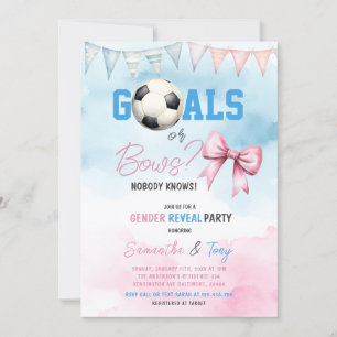 Convite Objetivos de Cores d'Água ou Arcos Menino ou Gêner