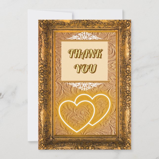 Convite Obrigado A Saudação Islâmica Nikah (Frente)