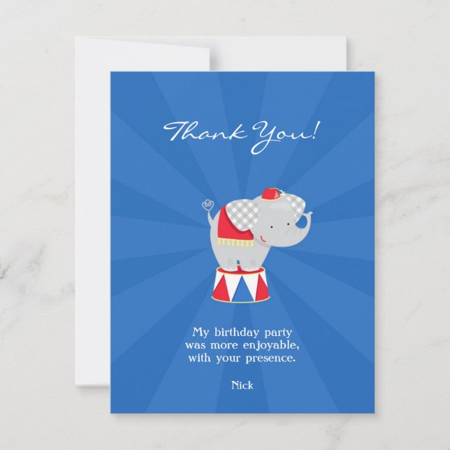 Convite Obrigado Carnaval Carnaval (Frente)