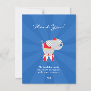 Convite Obrigado Circus / Carnaval