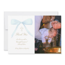 Obrigado de batismo, arco azul