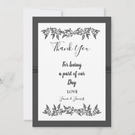 CONVITE OBRIGADO MODERNO SOFISTICADO