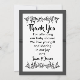 CONVITE OBRIGADO MODERNO SOFISTICADO