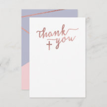 Obrigado Nota Cartão, Rosa Dourado Cruz